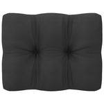 5-Delige Loungeset Met Kussens Massief Grenenhout