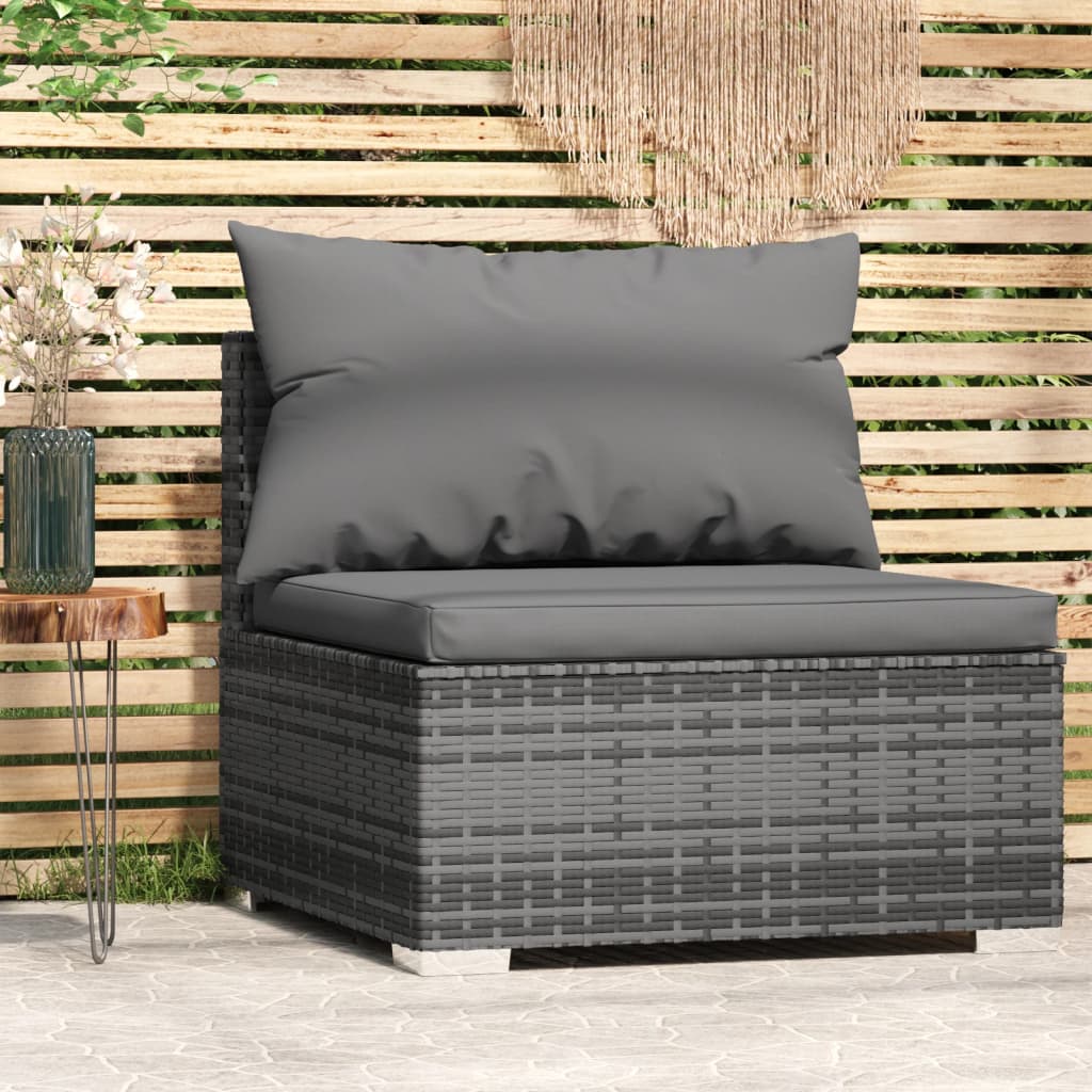 Tuin Met Kussens Poly Rattan