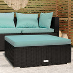 Met Kussen 70X70X30 Cm Poly Rattan