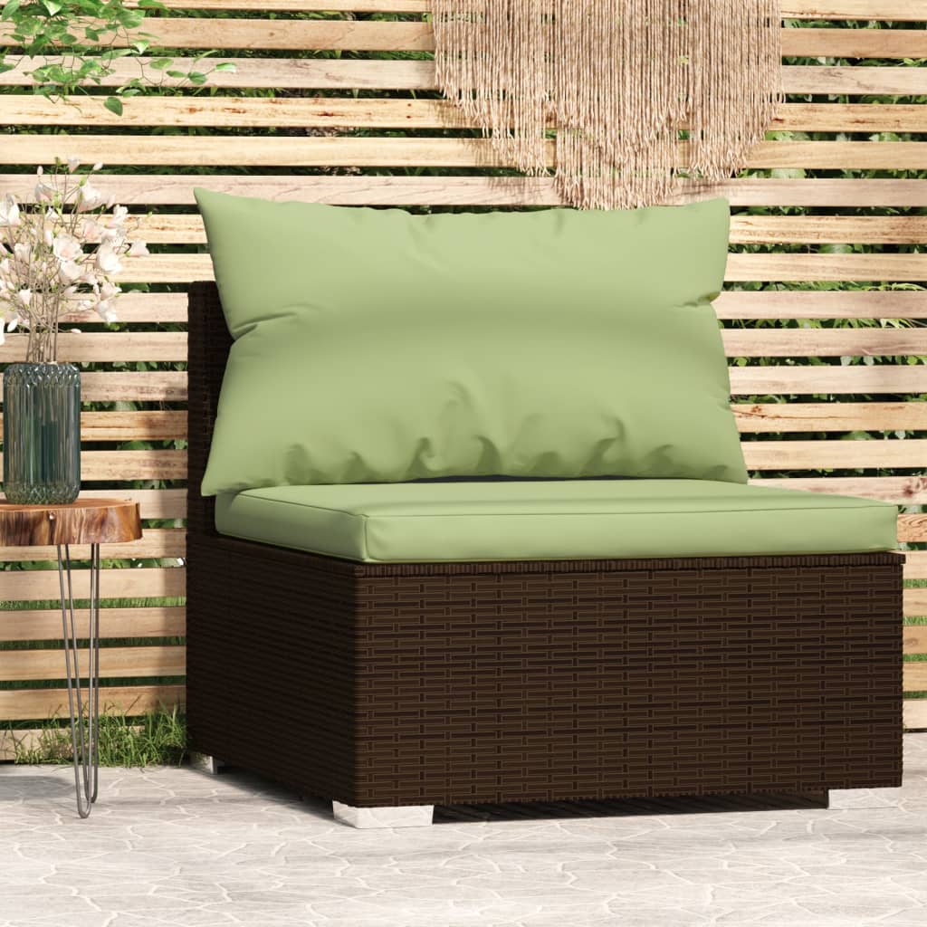 Tuin Met Kussens Poly Rattan