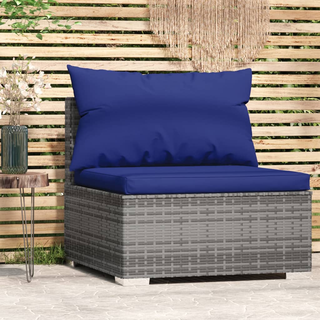 Tuin Met Kussens Poly Rattan