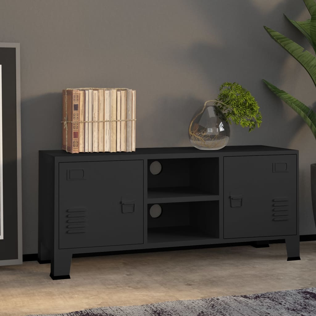Tv-Meubel Industrieel 05X35X42 Cm Metaal