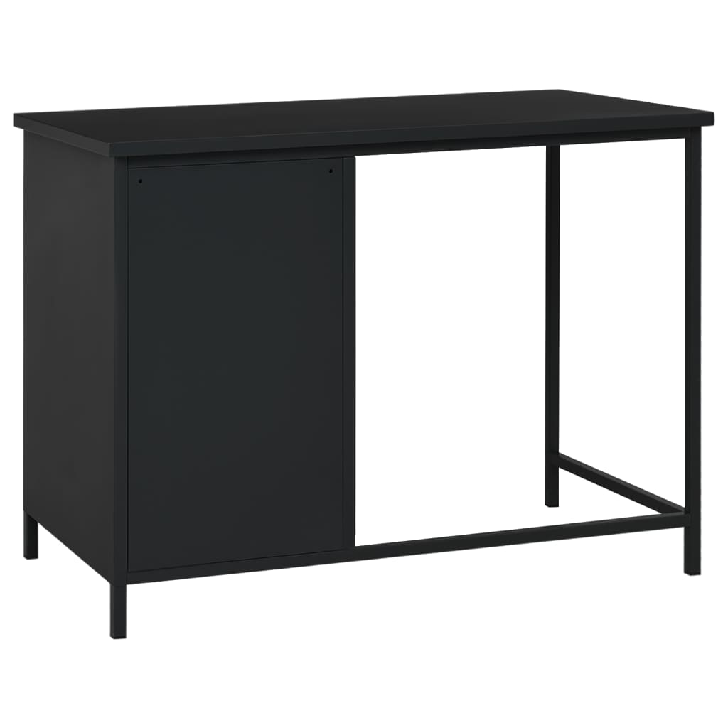 Bureau Industrieel Met Lades 105X52X75 Cm Staal