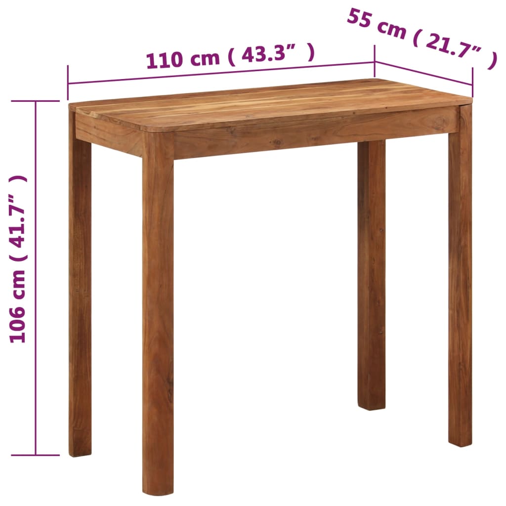 Bartafel Met Honingafwerking