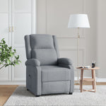 Fauteuil Verstelbaar Stof Crèmekleurig