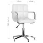 Eetkamerstoelen Draaibaar Kunstleer