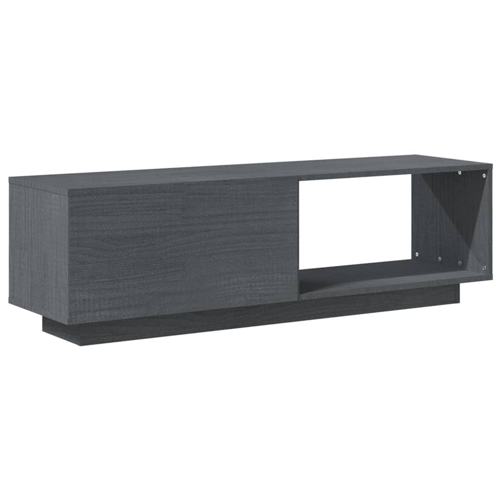 Tv-Meubel 110X30X33,5 Cm Massief Grenenhout