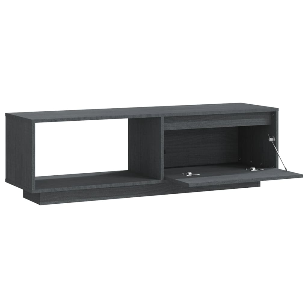 Tv-Meubel 110X30X33,5 Cm Massief Grenenhout