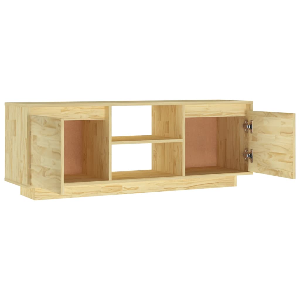 Tv-Meubel 0X30X40 Cm Massief Acaciahout