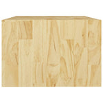 809906Salontafel 75X50X33,5 Cm Massief Hout Grenen
