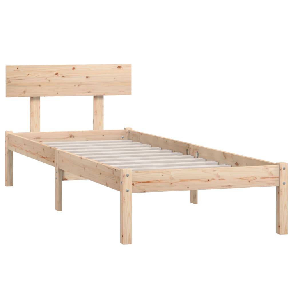 Bedframe Massief Hout