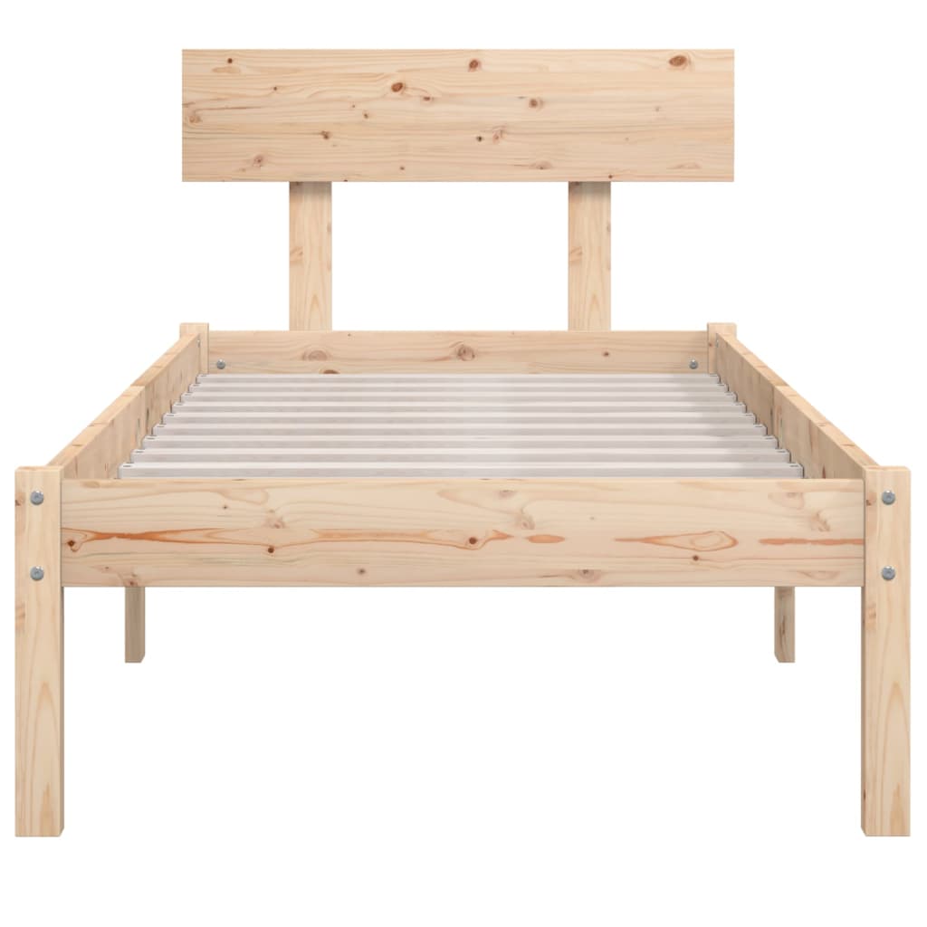 Bedframe Massief Hout