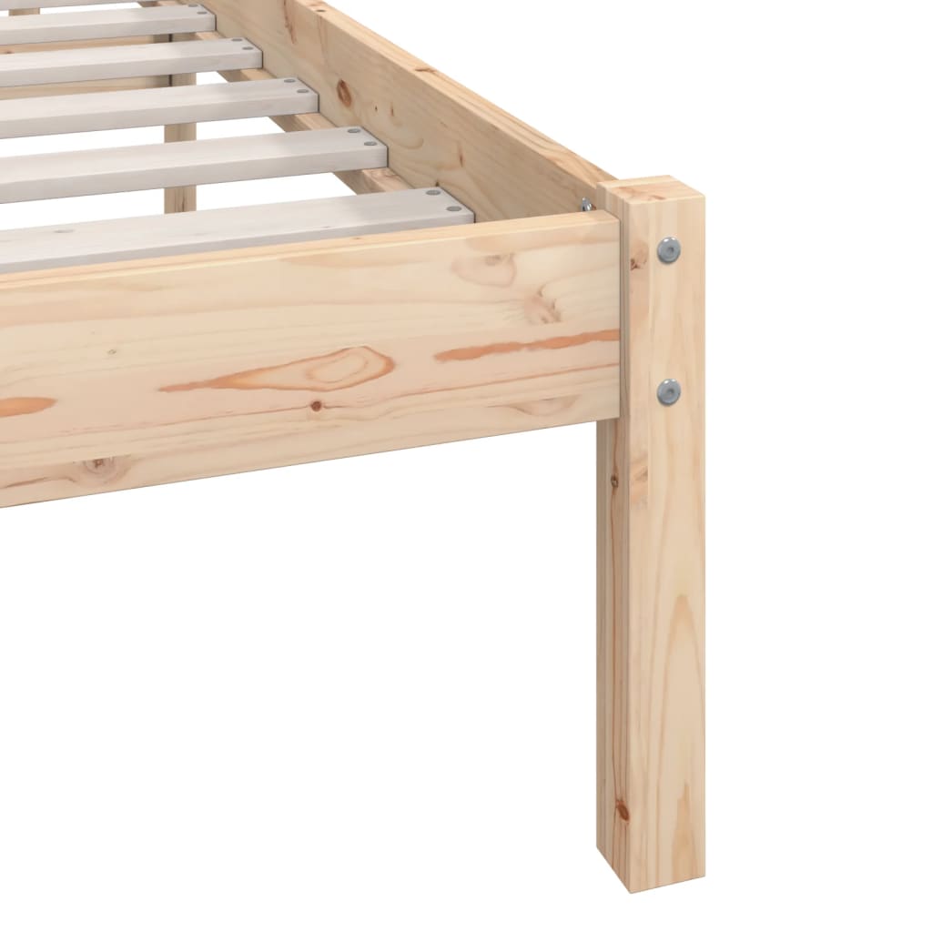 Bedframe Massief Hout