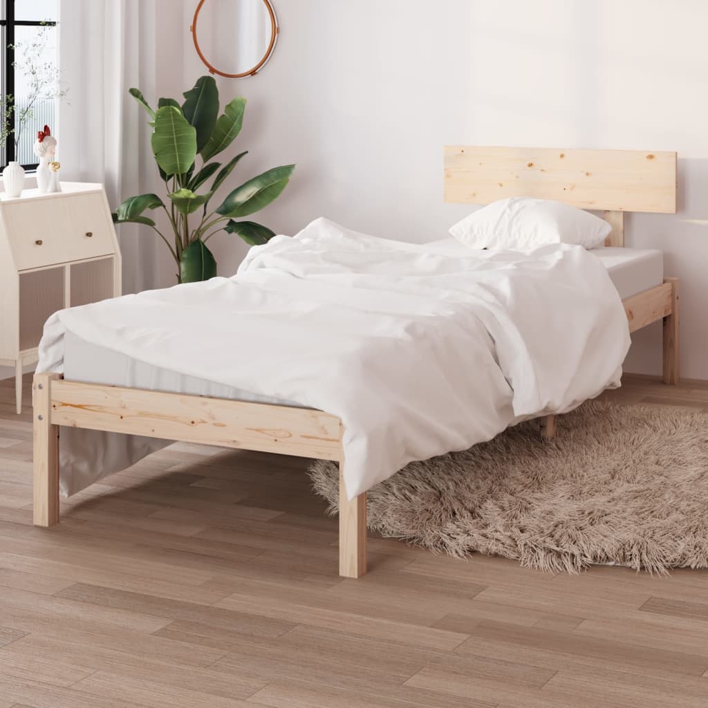 Bedframe Massief Hout