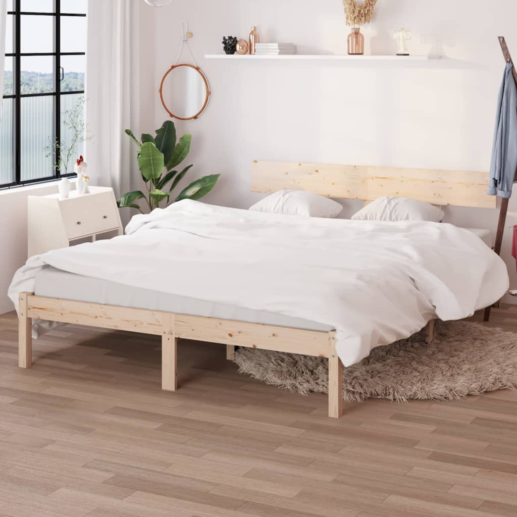 Bedframe Massief Hout