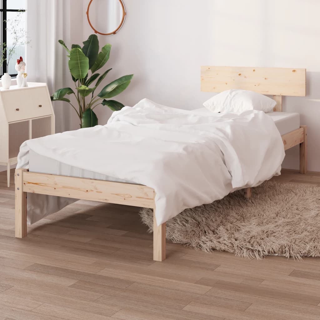 Bedframe Massief Grenenhout