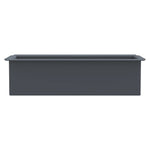Bloembakken Voor Europallets 12 St 36X13,5X9,5 Cm Pp Grijs