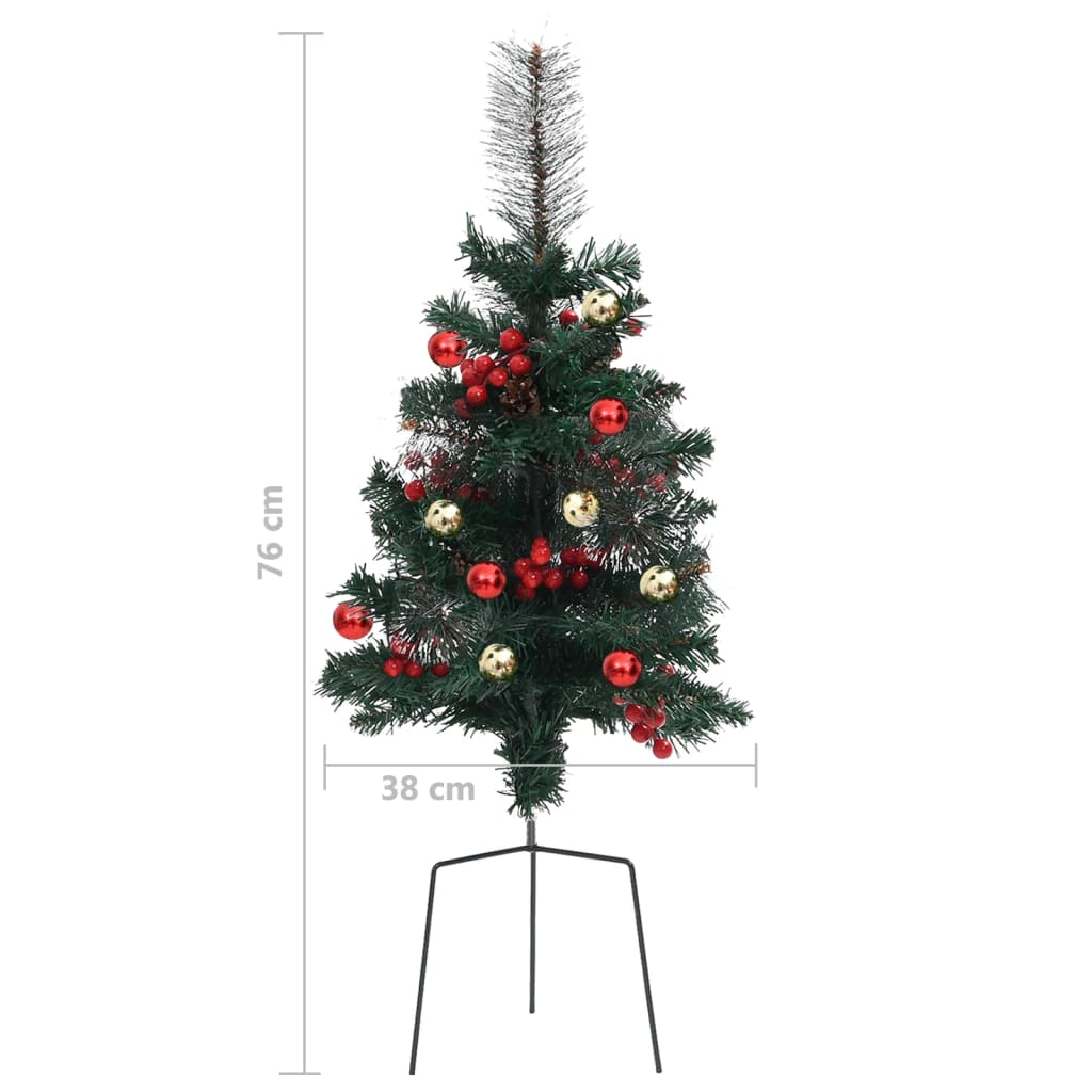 Tuinkerstbomen 2 St 76 Cm Pvc