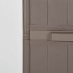 Tuinkast 65X45X172 Cm Polypropyleen Hout-Look