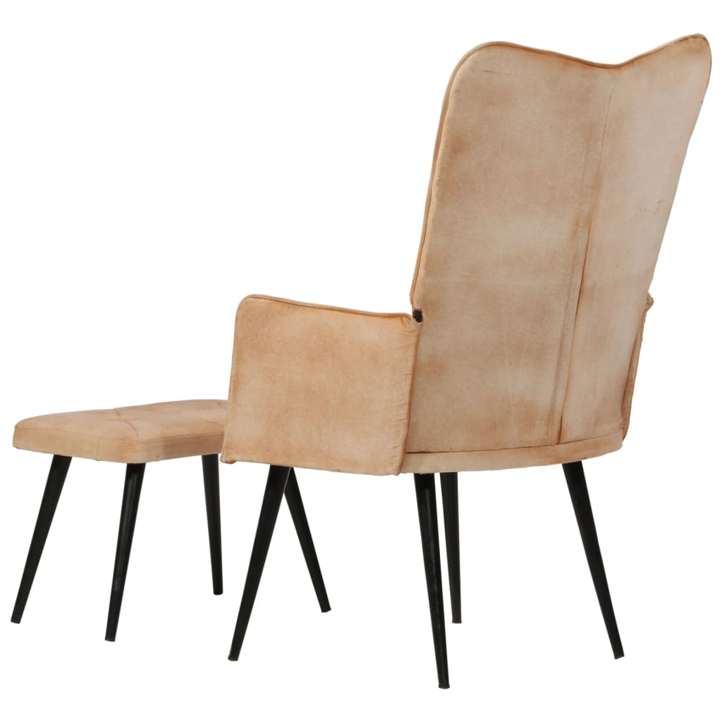 Fauteuil Met Voetensteun Kleurig