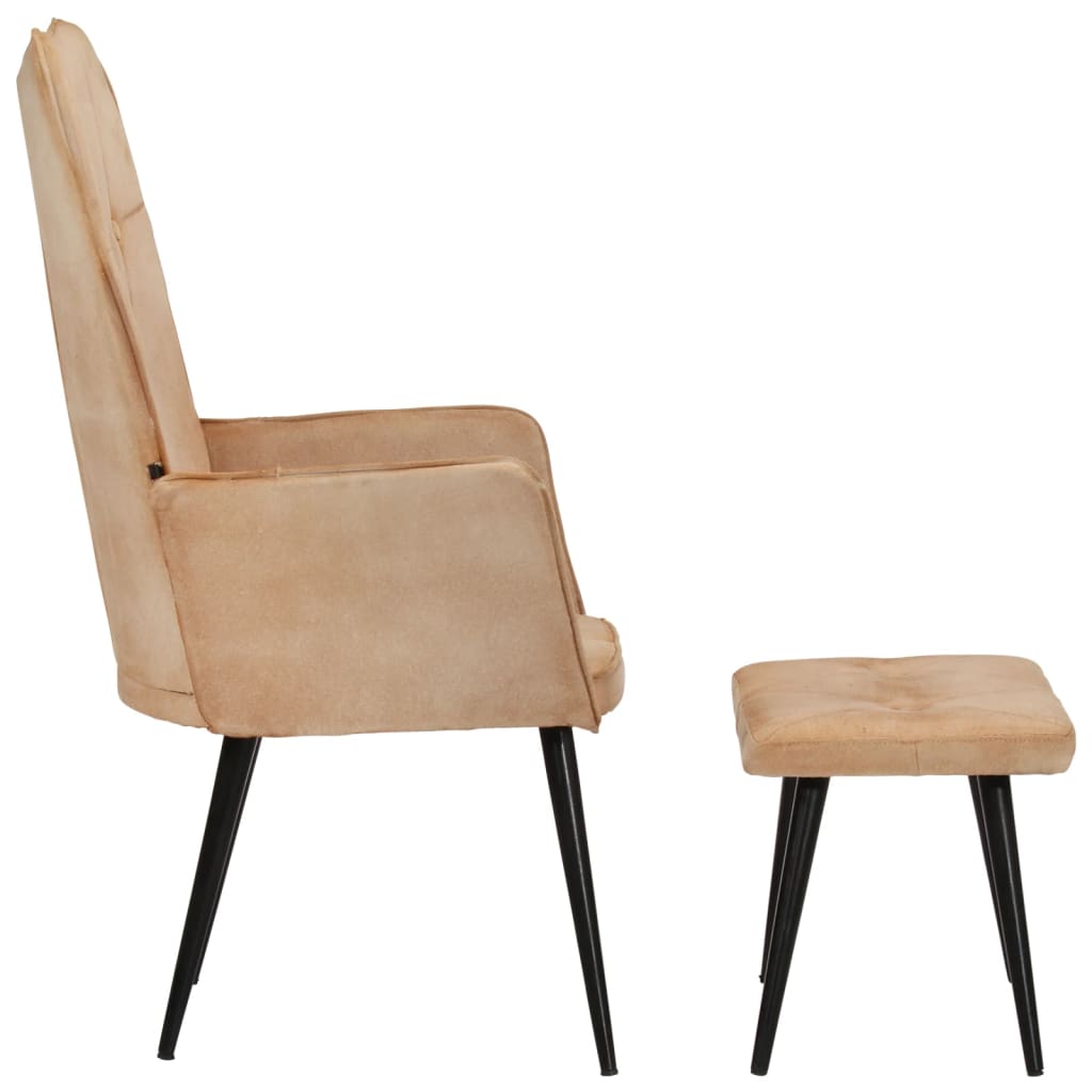 Fauteuil Met Voetensteun Kleurig