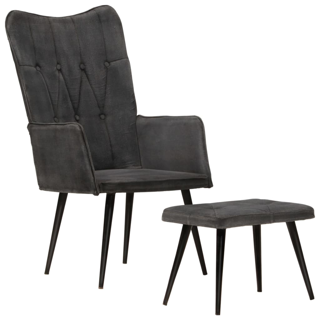 Fauteuil Met Voetensteun Kleurig