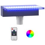 Watervaloverlaat Met Rgb Led's 30 Cm Acryl