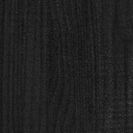 Plantenbakken 31X31X70 Cm Massief Grenenhout