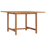 Tuintafel Ø0X75 Cm Massief Teakhout