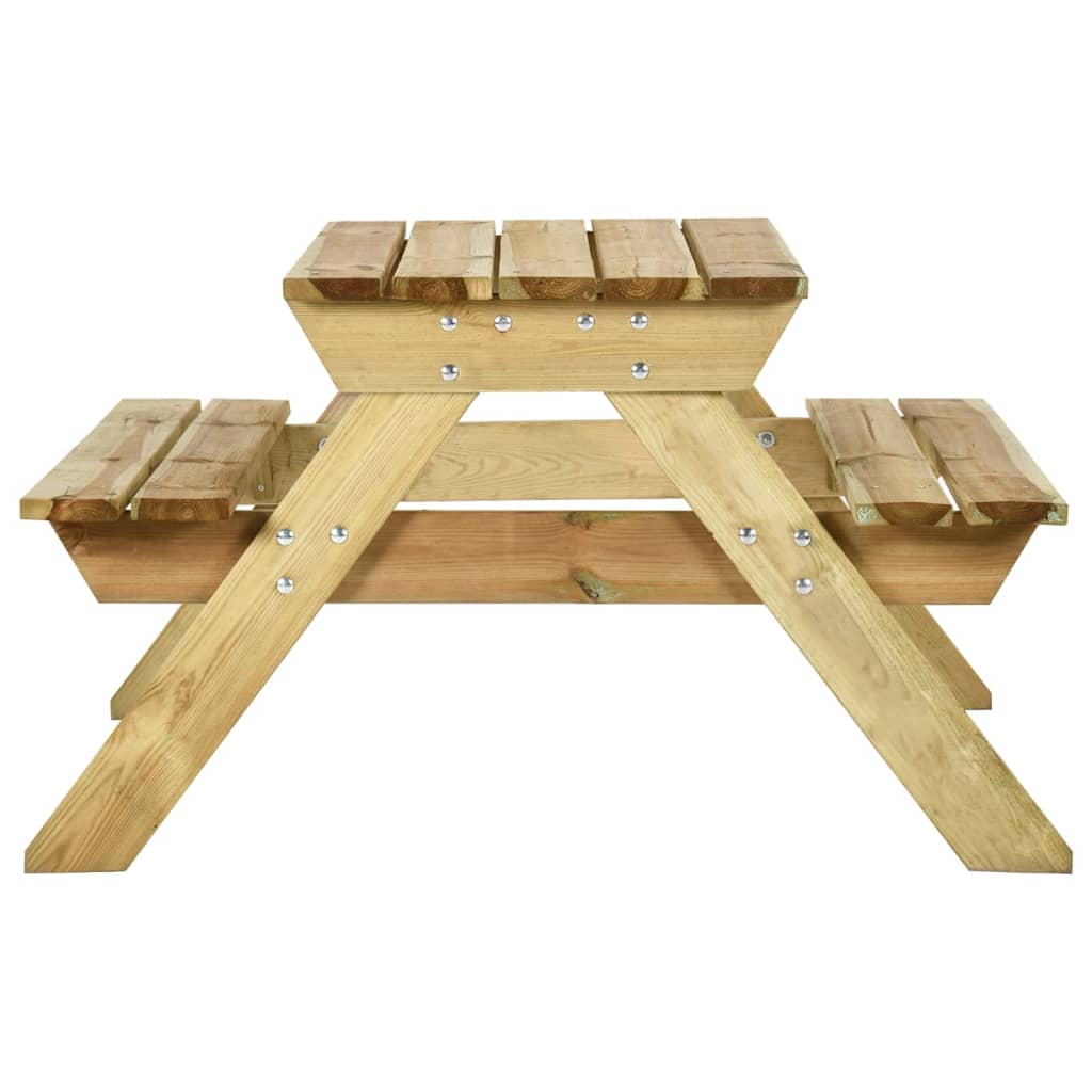 Picknicktafel Met Banken Geïmpregneerd Grenenhout