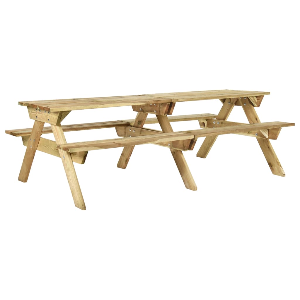 Picknicktafel Met Banken Geïmpregneerd Grenenhout