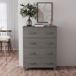 Dressoir Hamar 79X40X103,5 Cm Massief Grenenhout