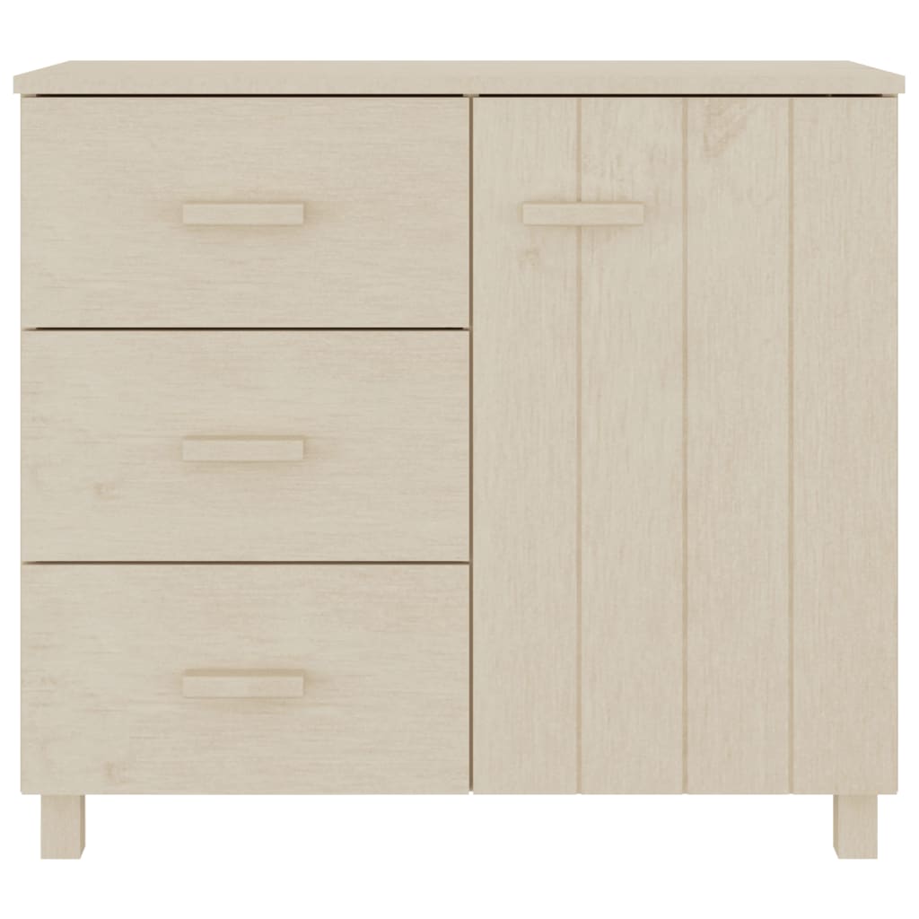 Dressoir Hamar 90X40X80 Cm Massief Grenenhout