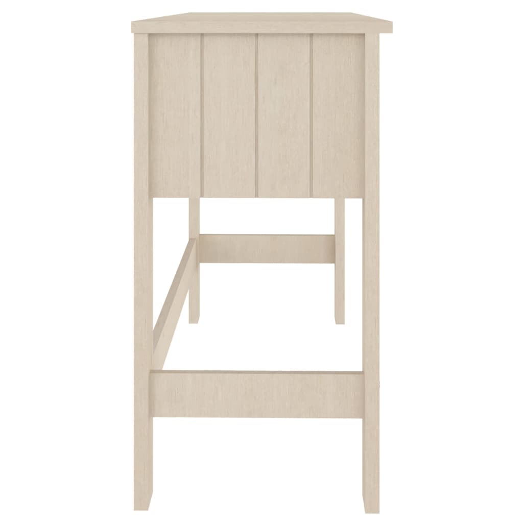 Bureau Hamar 110X40X75 Cm Massief Grenenhout