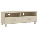 Tv-Meubel Hamar 06X40X40 Cm Massief Grenenhout