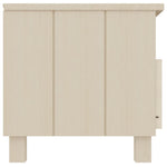 Tv-Meubel Hamar 06X40X40 Cm Massief Grenenhout