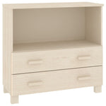 Dressoir Hamar 85X35X80 Cm Massief Grenenhout