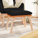 Voetenbank 45X29,5X35 Cm Stof En Kunstleer
