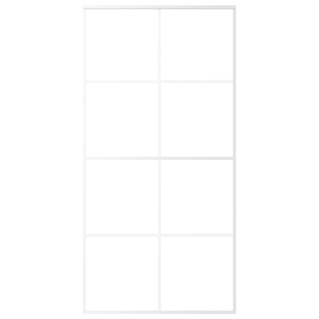 Schuifdeur 102,5X205 Cm Esg-Glas En Aluminium