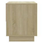 Nachtkastjes 45X34X44 Cm Bewerkt Hout Kleurig
