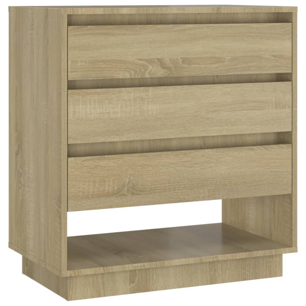 Dressoir 70X41X75 Cm Bewerkt Hout Kleurig