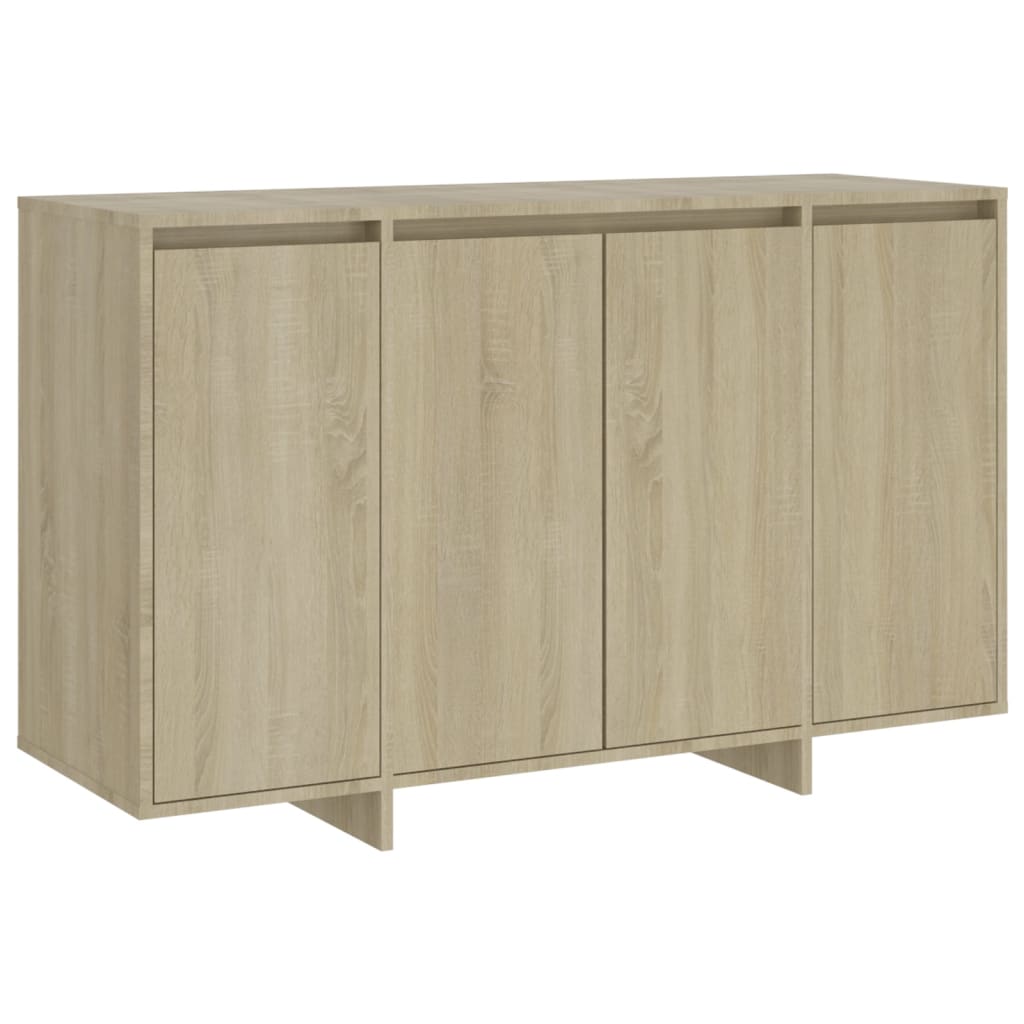 Dressoir 120X41X75 Cm Bewerkt Hout Kleurig