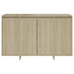 Dressoir 120X41X75 Cm Bewerkt Hout Kleurig