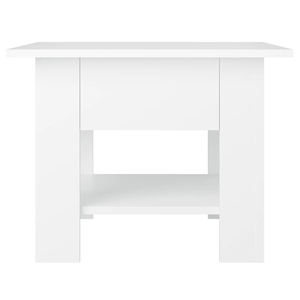 Salontafel 55X55X42 Cm Bewerkt Hout