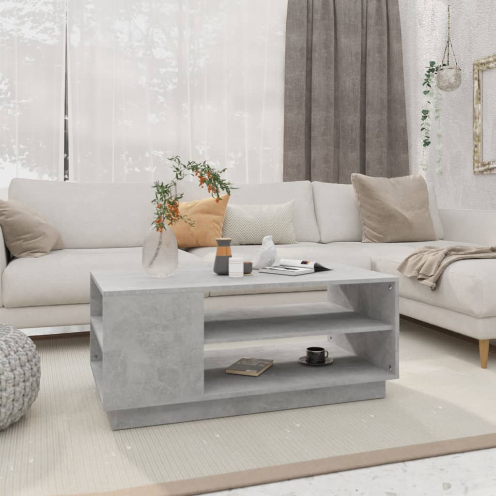 Salontafel 102X55X43 Cm Bewerkt Hout