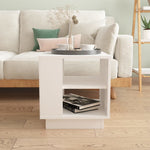 Salontafel 40X40X43 Cm Bewerkt Hout