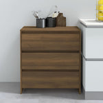 Dressoir 70X41X75 Cm Bewerkt Hout