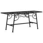 Boombank 110 Cm Staal Zwart Zwart En Blauw