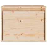 Wandkast 45X30X35 Cm Massief Grenenhout