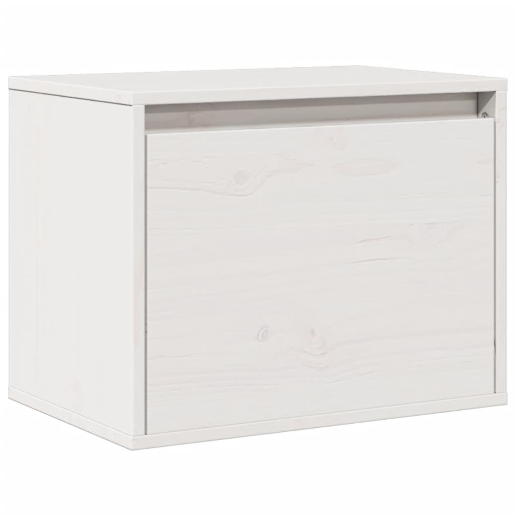 Wandkast 45X30X35 Cm Massief Grenenhout